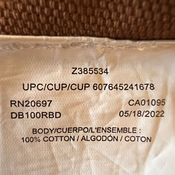 Dickies Bib Overalls / Brown Duck / Workwear / Size: 34x24 - Picture 12 of 12